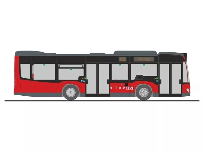 Rietze 67942 - 1/87 Mercedes-Benz Citaro K ´ 12 Bus Città Dornbirn (At ) - Nuovo