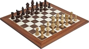 Competition Tournament Style Complete Chessmen & Board from Spain & Chess Clock - Picture 1 of 6