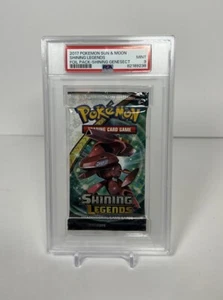 Pokemon Shining Legends Sealed Booster Foil Pack Shiny Genesect Art PSA 9 - Bild 1 von 3