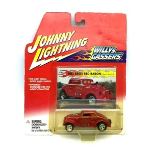 Johnny Lightning 1941 41 Willys Gasser Hill Bros Red Baron Drag Car Diecast 1/64 - Picture 1 of 6