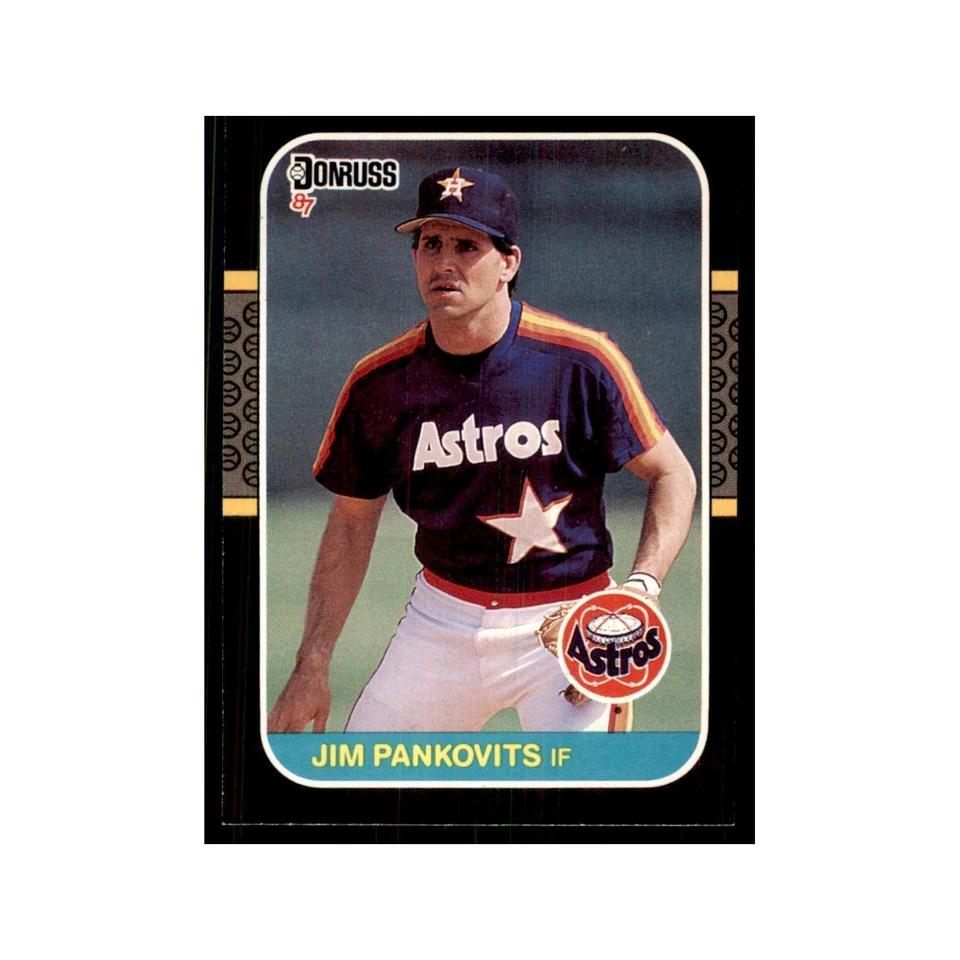1987 Donruss Jim Pankovits Baseball Cards #605 - Image 1 of 3