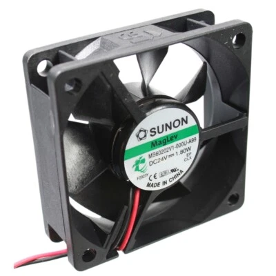 MF60202V1-1000U-A99 Axial-Lüfter 60x60x20mm 24V= 39m³/h 33,5dBA 5000U/min Sunon