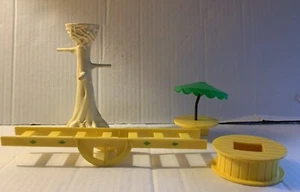 Vtg Lot Of 4 Fisher Price Accessories Playset Pieces 70/80s - Picture 1 of 6