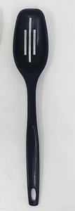 Vintage Foley Black Slotted Straining Spoon Cooking Kitchen Utensil USA - Picture 1 of 4
