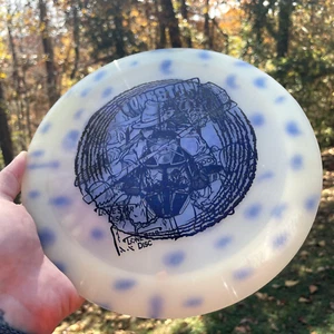 Lone Star Tombstone X OUT Disc Golf Distance Driver Glow kundenspezifischer Farbstoff 176g PDGA - Bild 1 von 5