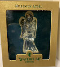 Waterford Crystal  Millenium Angel Ornament Figurine in box , 3.25” Tall