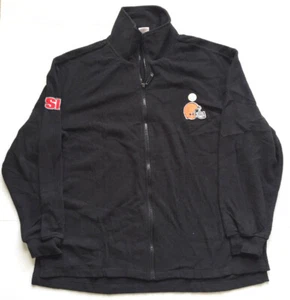 Cleveland Browns Logo Fleece Pullover NFL Men's Size XL Black - Picture 1 of 3