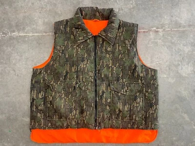 CONCEAL BRAND MOSSY OAK CAMO REVERSIBLE HUNTING VEST SZ 2XL MENS JUMPER - Image 1 of 4