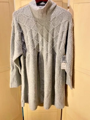 FREE PEOPLE Sweater Dress - Grey Size Large NWT  - Image 1 of 3