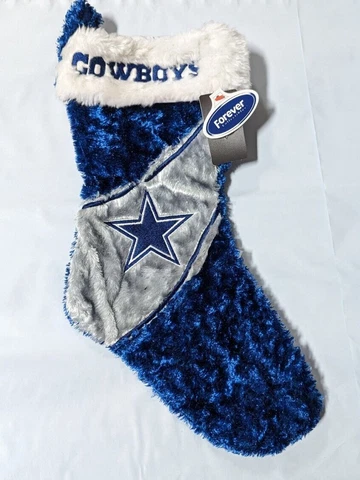 Dallas Cowboys Christmas Stocking Holiday 17" Team Logo New Color Himo Cover