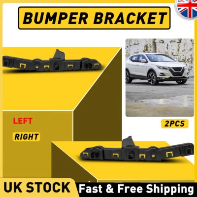 62222-DF30A Front Bumper Bracket Pair Set Fits For 2017-2022 Nissan Rogue Sport - Imagem 1 de 4