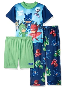 PJ Masks Boys Catboy, Gekko, Owlette 3 Piece Pajama Set - Picture 1 of 1
