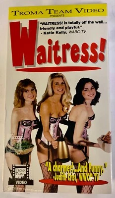 Waitress! (VHS, 1995) Jim Harris, Carol Drake, Carol Bever - Troma Team Video - Image 1 of 4