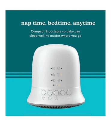 Máquina de sonido 2 en 1 HuSH, LITTLE BABY de Homedics Soundsleep + proyector. Foto 1 de 4