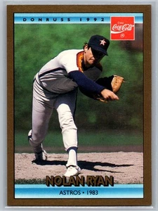 1992 Donruss Coca-Cola Nolan Ryan 1983 Astros #17 - Picture 1 of 2