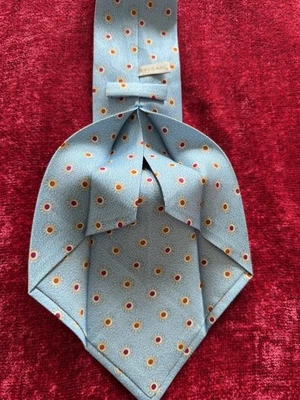 Corbata Bvlgari 7 pliegues en estado nuevo sin etiquetas Foto 1 de 4