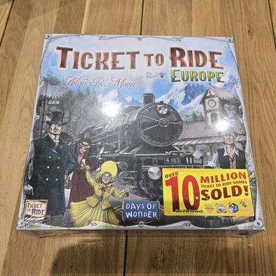 Ticket to Ride Europe Boardgame by Alan R. Moon Days of Wonder Edition - Image 1 of 3