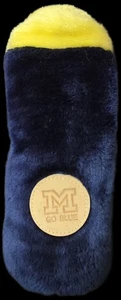 Copricapo driver mazza da golf Wolverines University of Michigan protezione calza sfocata - Foto 1 di 3
