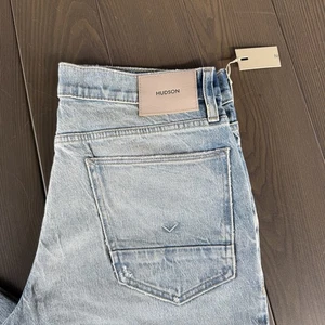 Hudson Jeans Zack Skinny Fit Herren 32x34 helle Waschung blau Premium Stretch Denim - Bild 1 von 12