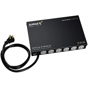 SurgeX SX-DS-156 MultiPak 6 gniazd AV Surge Power Conditioner - Zdjęcie 1 z 1