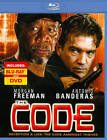 BLU-RAY The Code (2010, Blu-Ray+DVD) Morgan Freeman NEW