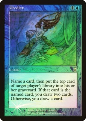 Odyssey  MTG FOIL  Predict  Magic - Image 1 of 2