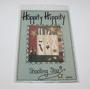 Edredón Hoppity Hippity Bunny estrella fugaz 34x45 patrón de colección - Imagen 1 de 2