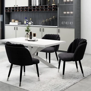 Milano Duke Dining Set a Table and Dining Chairs - Picture 1 of 89