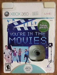You're in the Movies Xbox 360 (Exklusiv) Videospiel & Kamera. BRANDNEU! - Bild 1 von 1
