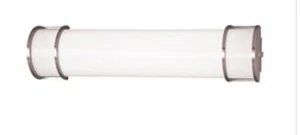2-Light Satin Nickel Bath Light Vanity Fixture - Picture 1 of 3