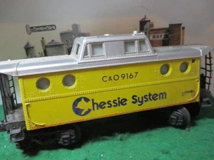 Lionel O GAUGE #9167 Chessie System, C&O N5c Porthole Caboose - Picture 1 of 3