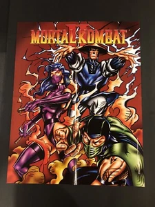 Mortal Kombat 2 Promo Poster - Picture 1 of 2