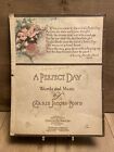 1910 Sheet Music A PERFECT DAY by Carrie Jacobs-Bond