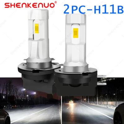 Комплект светодиодных ламп для фар ближнего света H11B для Hyundai Veloster 2012-2015 6000K белые - Изображение 1 из 4