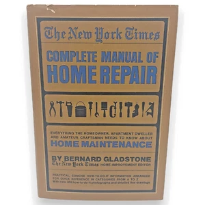 New York Times Complete Manual of Home Repair by B. Gladstone 1968 Vintage Book - Picture 1 of 16
