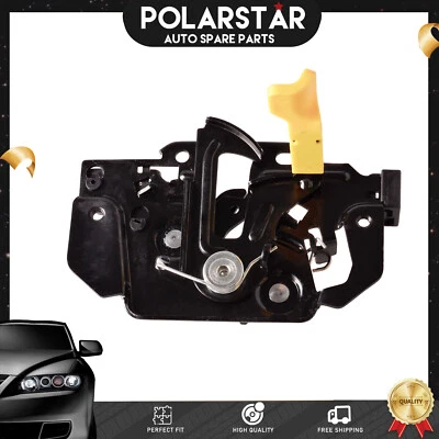 Hood lock latch Assembly safety with ajar switch for 2014-2019 Ford Fiesta - Image 1 of 4