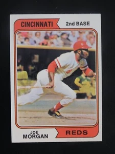 Tarjeta de béisbol 1974 Topps #85 Joe Morgan (nuevo) - Imagen 1 de 2
