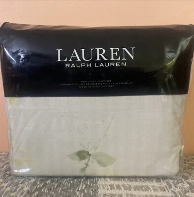 Ralph Lauren~Lakeview Floral King Duvet Cover Set of 3 NWT Other @ - Image 1 of 3