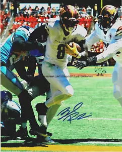 BRIAN ROBINSON SIGNED HANDSIGNIERT 8x10 Washington Commados Alabama Crimson Tide - Bild 1 von 1