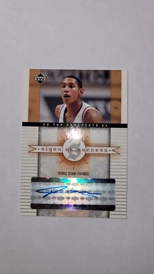 2003 Upper Deck Upper Deck Лучшие Перспективы Борис Диау Признаки Успеха Авто - Изображение 1 из 2