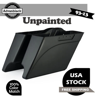 Unpainted Stretched Saddlebags Bottoms For Harley Davidson Touring 1993-2013 - Image 1 of 4