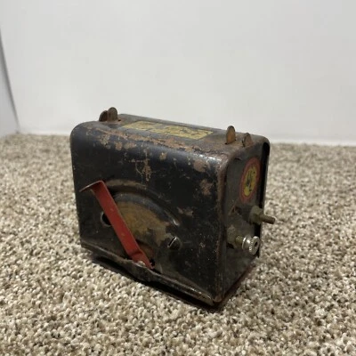 Marx Model 709 Transformer 110 V Black Vintage UNTESTED RUSTY! - Image 1 of 4