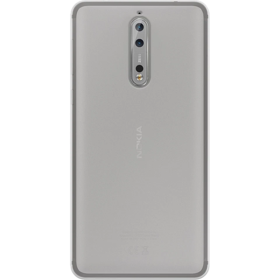 COVER GEL PROTECTION PLUS PHONIX PER NOKIA 8 BIANCO - Immagine 1 di 3