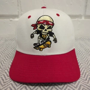 Justin Beibe Drew House Hearty Snapback Adjustable Hat Red & White HTF RARE - Picture 1 of 10
