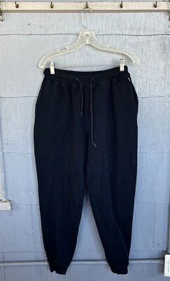 Lauren Ralph Lauren Women’s Small Sweatpants Joggers Black Thick Cotton - Image 1 of 4