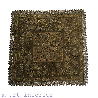Islamisch-Osmanisches Reich, Textil-Decke, Goldfaden Stickerei, 18. / 19. JH. • 1,500€