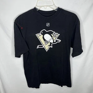 Sidney Crosby Reebok T-shirt size men’s medium black 87 nice condition - Picture 1 of 5