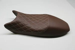 Funda de asiento para Ducati Monster, p. ej. 695 1000 S2R S4R funda asiento marrón - Imagen 1 de 5
