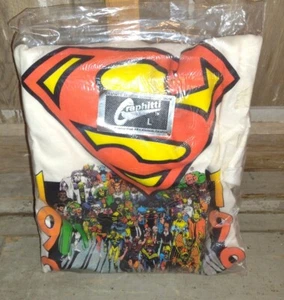 VTG 1993 Where Were You When Superman Died DC Justice 90s Comics T-Shirt NEW!!! - Picture 1 of 10