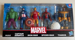 Marvel Avengers 5-Pack Action Figure Set, 6-inch Figures, Includes Iron Man - Picture 1 of 2